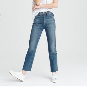 Rag & Bone Ankle Cigarette Jeans